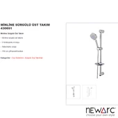 Newarc Minline Krom Banyo Üst Takımı 430691 thumbnail 2