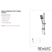 Newarc Aqua Krom Banyo Üst Takımı 430525 thumbnail 2