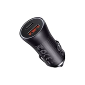 Baseus Max Dual Car Charger U+C 60W thumbnail 1