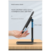 Mühlen T44 Wireless Ayarlanabilir Ergonomik Telefon Tablet Standı thumbnail 4