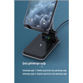 Mühlen T44 Wireless Ayarlanabilir Ergonomik Telefon Tablet Standı thumbnail 7
