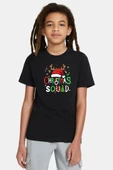 Christmas Squad Siyah Çocuk Tshirt thumbnail 1