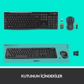 Logitech MK270 Kablosuz Klavye Mouse Set (920-004525) thumbnail 9