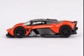 Mini GT 678 Aston Martin Valkyrie Maximum Orange LHD Model Araba thumbnail 1