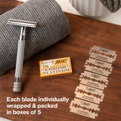Bic Chrome Platinum Çift Taraflı 100'lü Tıraş Bıçağı thumbnail 6