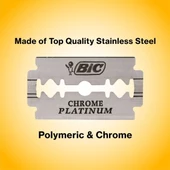 Bic Chrome Platinum Çift Taraflı 100'lü Tıraş Bıçağı thumbnail 7