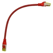 DIGITUS CAT6A S-FTP PATCH CORD 0,25 MT RED (10'LU PAKET) thumbnail 2