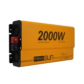Mexxsun Tam Sinüs UPS (Remote Ekran) 12V 2000W thumbnail 2