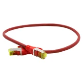 DIGITUS CAT6A S-FTP PATCH CORD 0,50 MT RED (10'LU PAKET) thumbnail 1