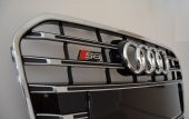 AUDİ A6 S6 C7 ÖN PANJUR KROM-SİYAH 2012-2015 thumbnail 2