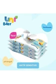 UNI BABY ISLAK MENDİL AKTİF SENSITIVE 3LÜ thumbnail 3