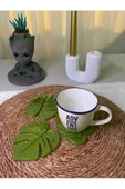 Handmade  Yaprak Bardak Altı thumbnail 1