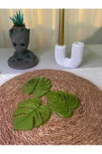 Handmade  Yaprak Bardak Altı thumbnail 2