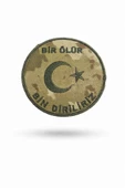 Nakış Patch Bir Ölür Bin Diriliriz thumbnail 2
