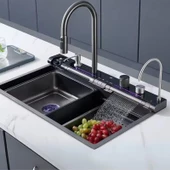 Fleko Lıght Akıllı Şelale Teknolojik Eviye Seti thumbnail 1