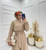 VıoShıne Kadın Çiçek Detaylı Krep Tulum thumbnail 10