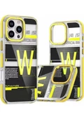 Gpack Apple iPhone 16 Pro Kılıf PX Graffito Desenli Silikon thumbnail 3