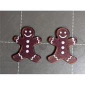 Gingerbread Man Küpe Seti thumbnail 2