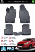 Opel Corsa E 3D Pro Havuzlu Paspas 2014-2019 A+ Kalite thumbnail 1