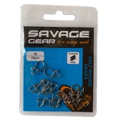 Savage Gear Salt Round Snaps Klips (15'li Paket) thumbnail 2
