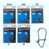 Savage Gear Salt Round Snaps Klips (15'li Paket) thumbnail 1