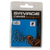 Savage Gear Salt Round Snaps Klips (15'li Paket) thumbnail 4