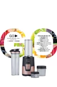 Arnica Go GH21410 Kişisel Smoothie Blender Rose thumbnail 1