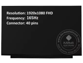 HP Victus 16-d1035nt (68P20EA) LCD Ekran Panel QHD thumbnail 2