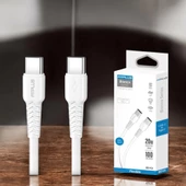 Technow Fitplus Bianca B543 Type-c - Type-c Flex 20w Pd 1Mt Şarj Kablosu thumbnail 1