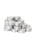 Pazariz Beyaz Tealight Mum 25 Li thumbnail 1
