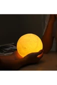 Pazariz Sarı 3D Ay Gece Lambası thumbnail 2