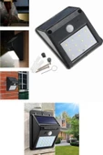 Pazariz Sensörlü Solar Duvar Lambası 20 Ledli thumbnail 1