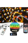 Pazariz Bluetooth Sd Aux Usb Led Disko Lamba Topu Speaker thumbnail 3