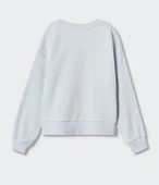 Mango Doku desenli sweatshirt thumbnail 3
