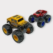 Mini Off-Road Araçlar 2'li - Sarı Kırmızı thumbnail 2