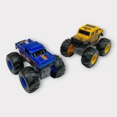 Mini Off-Road Araçlar 2'li - Sarı Lacivert thumbnail 2