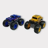 Mini Off-Road Araçlar 2'li - Sarı Lacivert thumbnail 4