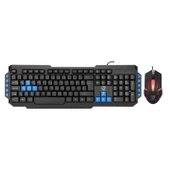 Hytech Hyk- 46 Gamy Combo Siyah Klavye Mouse Set thumbnail 2