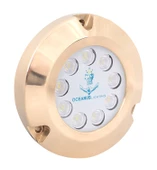 Oceanus OCL0934-B Bronz Su Altı Lambası 9 Led (Mavi Led) thumbnail 2