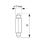 Narva CE 17125 12V 5W Sofit Ampul thumbnail 2