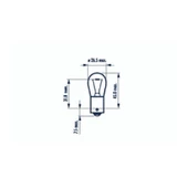 Narva CG 17635 12V 21W 1141 Ampul thumbnail 3