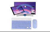 2.4 Ghz Wireless Kablosuz Klavye Ve Mouse Seti Bluetooth Keyboard thumbnail 4