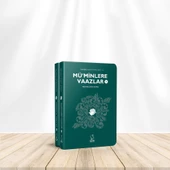 Mü'minlere Vaazlar 1-2 Cilt (Cep Boy) thumbnail 1