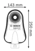 Bosch GDE 68 Toz Emme Adaptörü thumbnail 2