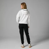 Ellesse Fermuarlı Kapüşonlu Kadın Beyaz Ceket EF188 thumbnail 5