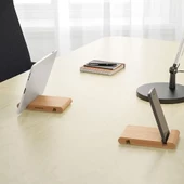 SUMUHOME BERGENES TELEFON TABLET STANDI BAMBU thumbnail 5