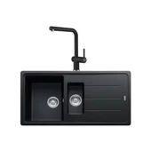 Basis Bfg 651 Nero Granit Eviye, Active Plus Doccia 2.0 Batarya Set thumbnail 1