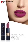 Pierre Cardin Matte Rouge Mat Ruj - Aged Wine thumbnail 7