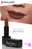 Pierre Cardin Retro Matte Lipstick  - Aurora - 146 thumbnail 8