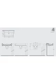 İsvea Sistema Z 70 Cm Lavabo thumbnail 2